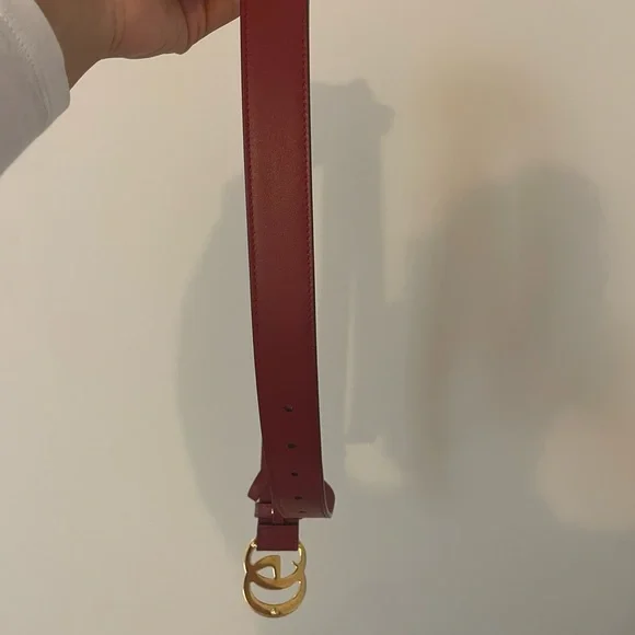 Red Gucci Belt